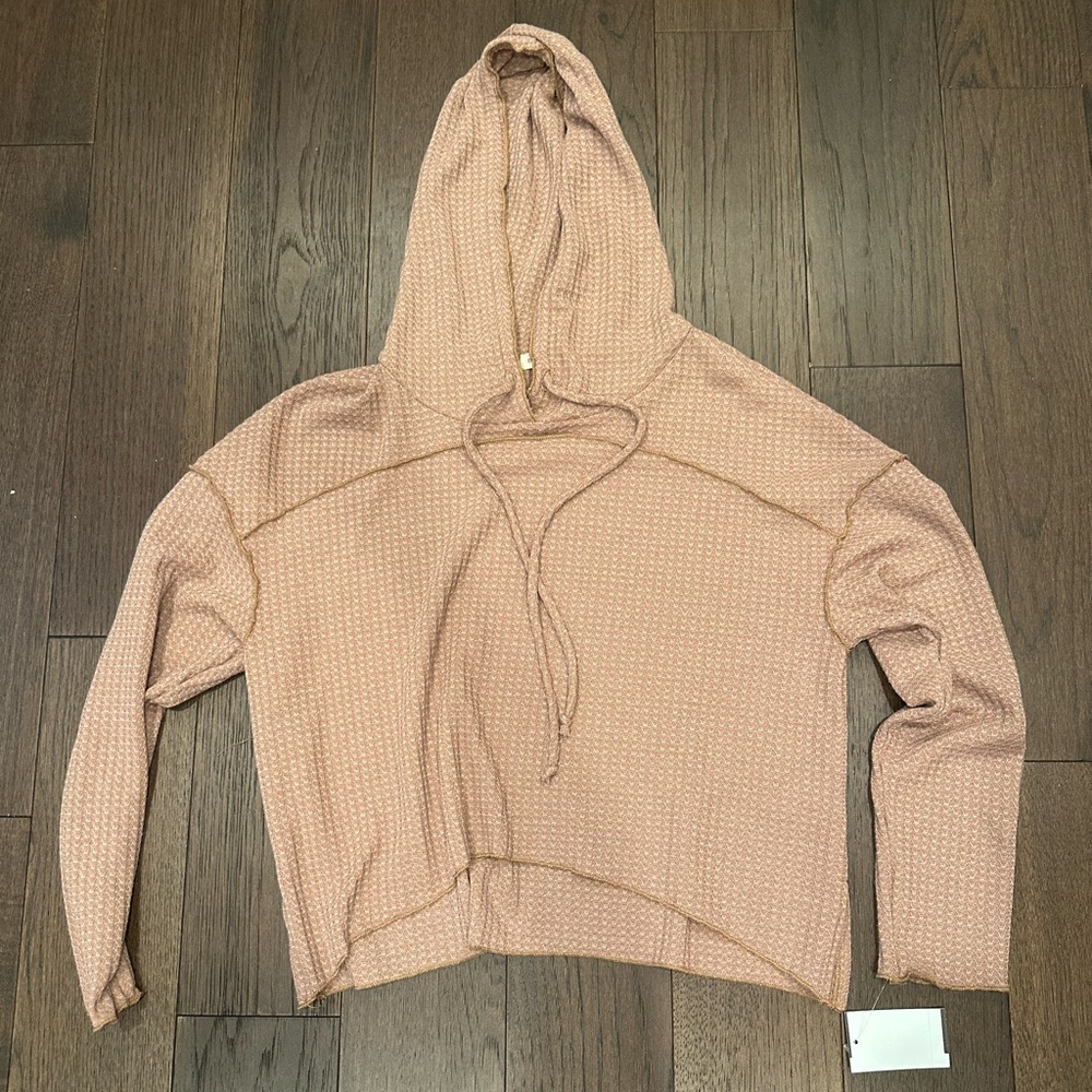 NWT moa moa waffle shirt